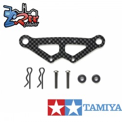 Soporte de parachoques de carbono Tamiya XV-02 22073