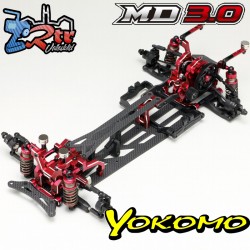 Yokomo Master Drift MD3.0 2wd 1/10 Limited Edition Kit Rojo