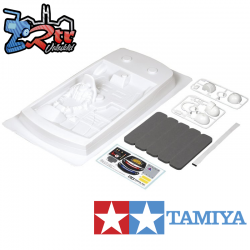 41 / 5.000 Kit de cabina Tamiya para coches de turismo 54157
