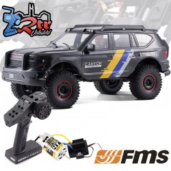FMS Canyon RS 4x4 1/10 RS Negro RTR Escobillas