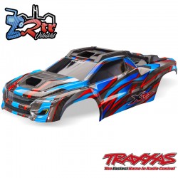 Carrocería TRAXXAS XRT® Ultimate azul pintada calcomanías aplicadas, ensamblada con soportes TRA7891-BLUE