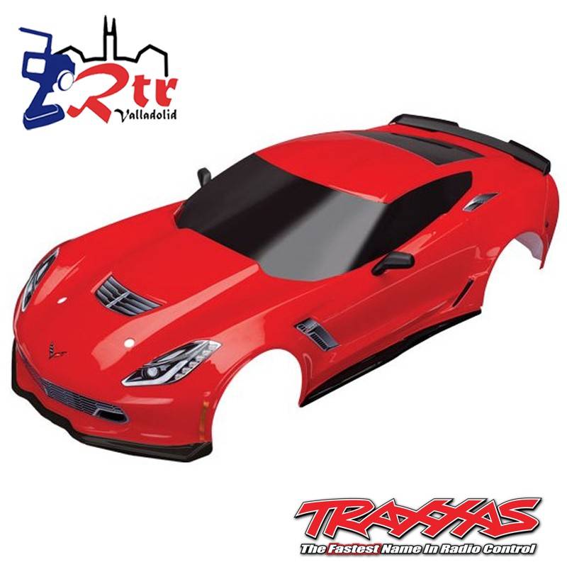 Carrocería TRAXXAS Chevrolet Corvette Z06 Rojo TRA8386R