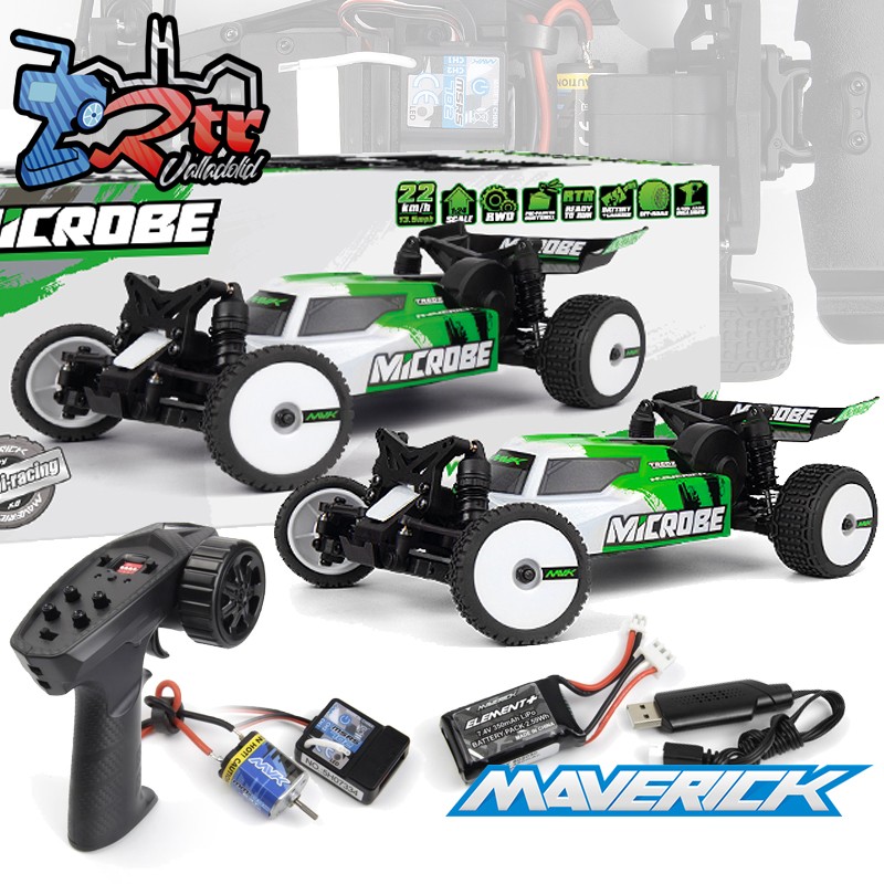 Maverick Microbe  1/24 2wd Buggy Verde
