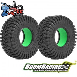Ruedas BoomRacing TPD Gekko 108x41.9mm 1.9 con espuma Rock Monster