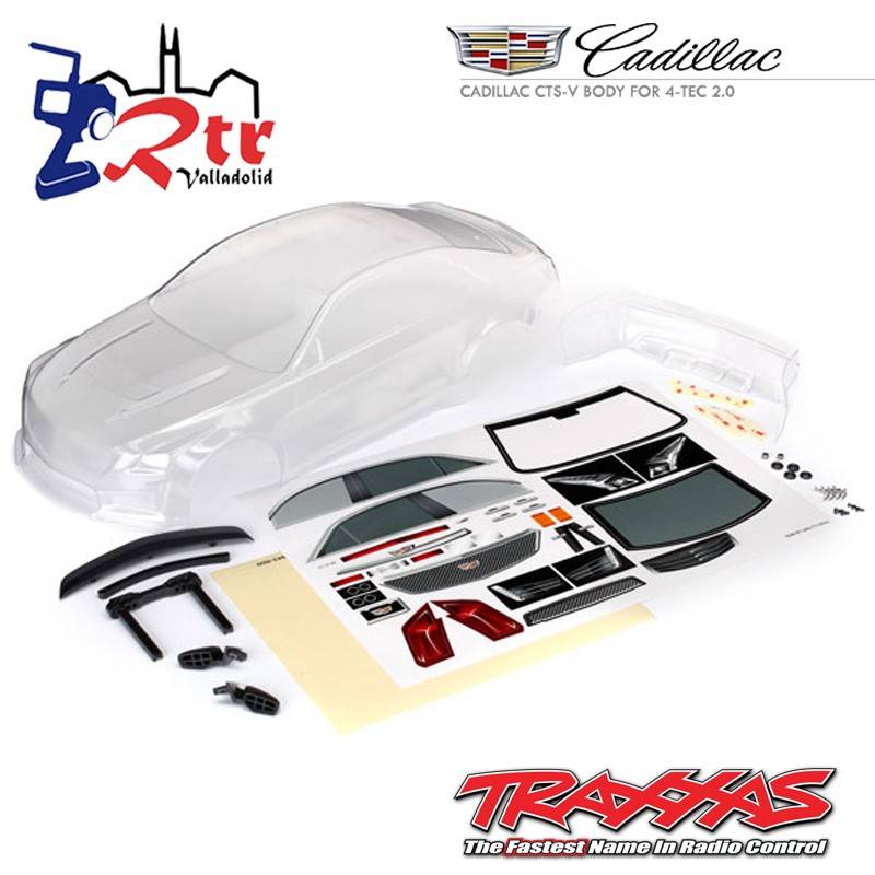 Carrocería TRAXXAS Cadillac CTS-V Transparente TRA8391
