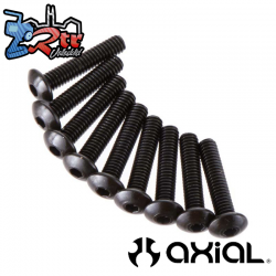 Cabeza de botón con casquillo hexagonal 2,6 x 12 mm 10...