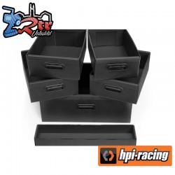 HPI Racing DRAWER SET FOR 160566-107244 (6 PCS BLACK)