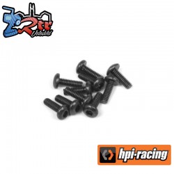 HPI Racing Button Head Screw M2x6mm (Hex Socket-10pcs)