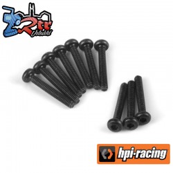 HPI Racing Button Head Screw M2x14mm (Hex Socket-10pcs)