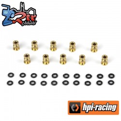 HPI Racing Pivot Ball 4.5x6mm (Brass-10pcs)