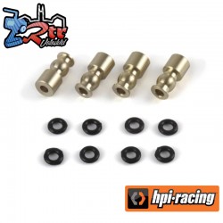 HPI Racing Pivot Ball 4.5x9.5mm (Brass-4pcs)
