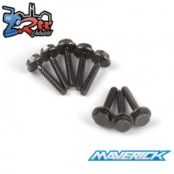 Flanged Screw M2.6x15mm (8pcs)