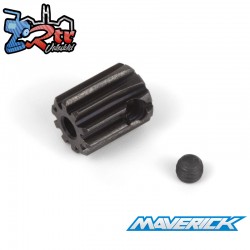 Pinion Gear 10T (0.8M-3.175mm Shaft-Steel)