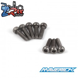 TP. Button Head Screw M2.6x10mm (Hex-Socket-8pcs)