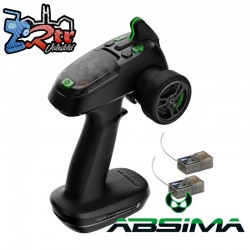 Emisora 4 canales "CR4S-EVO" 2.4GHz incl. 2 Receptores R6WP