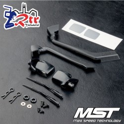 MST J3 Espejo lateral y juego de snorkel MST230113