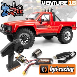 HPI Racing Venture18 Flux 1985 4wd Toyota Hilux SR5 Rojo