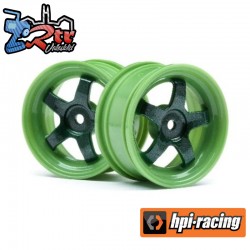 HPI Racing Work Meister S1 Wheel Green 26Mm (0Mm Os-2Pcs)