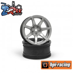 HPI Racing 7TWENTY STYLE55 WHEEL GUNMETAL (6MM-2PCS)