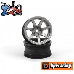 HPI Racing 7TWENTY STYLE55 WHEEL GUNMETAL (9MM-2PCS)