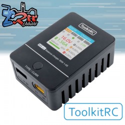 Cargador ToolkitRC AC M4AC XT60 LiPo 1-4S 2.5A