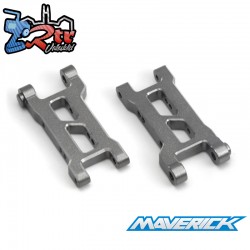 Maverick RC Aluminum Front Suspension Set (Grey)