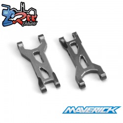 Maverick RC Aluminum Rear Suspension Set (Grey)