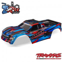 Carrocería TRAXXAS Maxx® Ultimate con chasis extendido 352 mm Pintada Azul TRA9067-BLUE