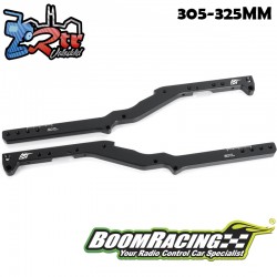 Rieles traseros ajustables de aluminio Boom Racing 2XL...