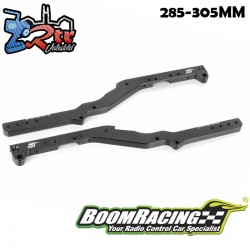 Rieles traseros ajustables de aluminio Boom Racing XL...