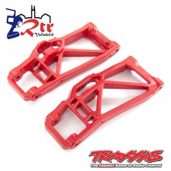 Brazos de suspensión Inferiores Traxxas Rojos TRA8930R