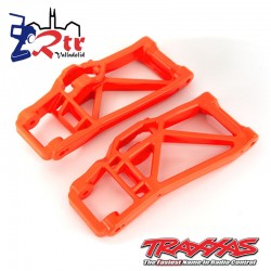 Brazos de suspensión Inferiores Traxxas Anaranjados TRA8930T