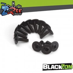BLACKZON Flange Tapping Screws PWTHO2.3*8mm (12pcs)