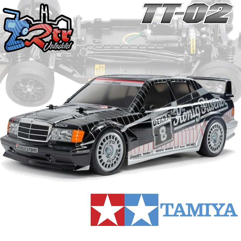 Tamiya Mercedes-benz 190 e 2.5-16 evo ii 1991 TT-02 1/10 4Wd Kit