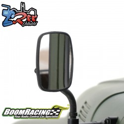 Juego de espejos laterales de acero inoxidable con acabado de espejo para camioneta ZIL de carrocería rígida
