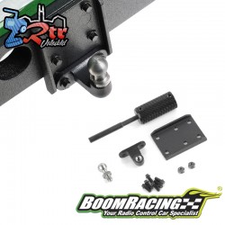 Enganche de bola de remolque de acero con placa abatible KUDU™ de Boom Racing
