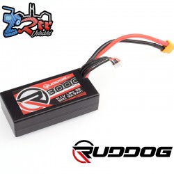 Lipo Ruddog 3000mAh 50C 11.1V Caja dura HardBox Shorty...