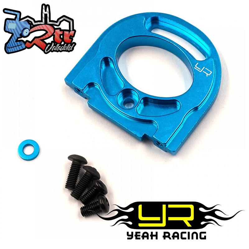 Soporte de motor ajustable de aluminio para Tamiya TT02, TT02S y TT02B