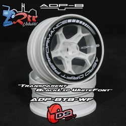 Cobertor DS Racing Aero Drift Element 2 Unidades Diseño curvo / Color transparente DS/ADP-BTB-WF