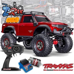 Traxxas TRX-4 Sport Hight Trail 4wd 1/10 Clipless Rojo