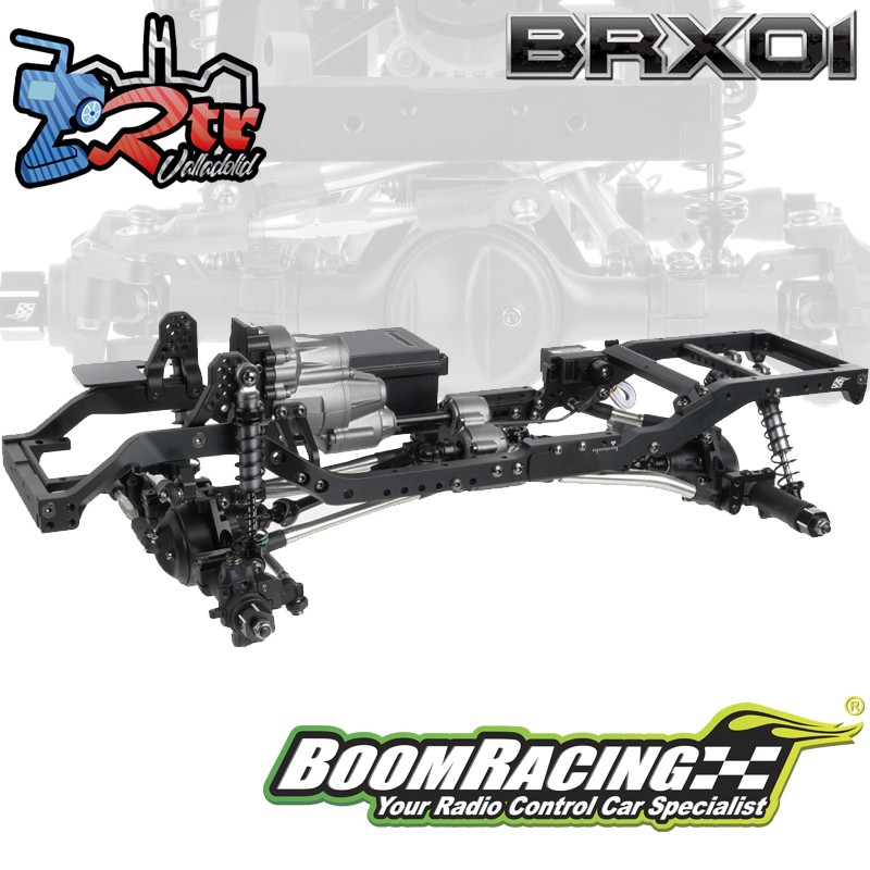 Chasis Boom Racing BRX01 AWB Link 1/10 4WD Base ajustable Kit