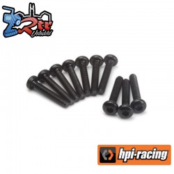 Button Head Screw M2x12mm (Hex Socket/10pcs)
