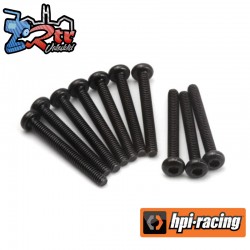 Button Head Screw M2x18mm (Hex Socket/10pcs)
