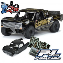 Carrocería Proline 1967 Ford F-100 Camión Carreras pintada en negro precortada Traxxas UDR PRO354718
