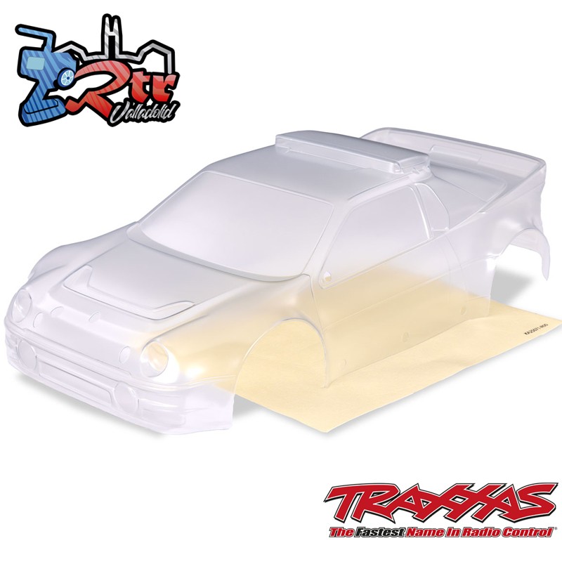 Mini Rally VXL Ford RS200 Carrocería transparente Traxxas TRA10812