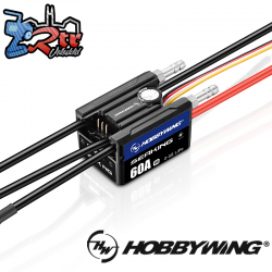 ESC para barco Hobbywing Seaking 60A Boat ESC V4 2-3s LiPo
