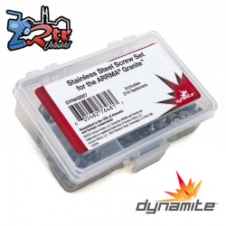 Kit de tornillos Inoxidable Granite, Senton, Typhon 1/10 4x4 Dynamite