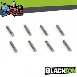 Wheel Hex Pins 2×10mm (8pcs)