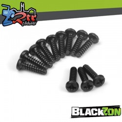 Pan Head Tapping Screws PBHO3×12mm (12pcs)
