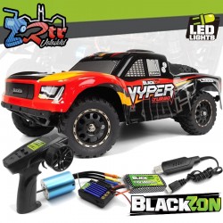 Blackzon Vyper SC 1/16 4WD Brushless 2s - Rojo